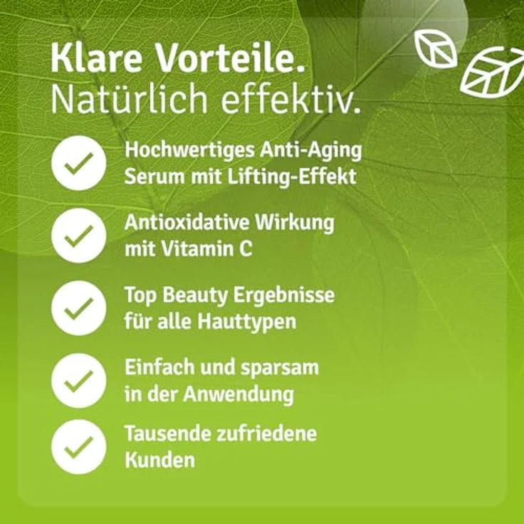 Casida Produkte Casida Produkte Vitamin C Serum + Hyaluron Anti-Aging Pflege 30 ml – Bild 6