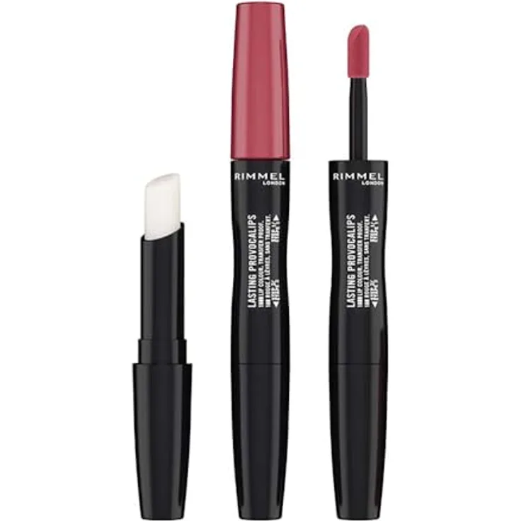 Rimmel London LASTING PROVACALIPS lip colour transfer proof 2,3ml, Langanhaltender Lippenstift in verführerischem Rot