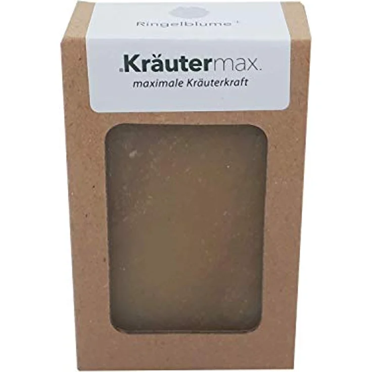 Ringelblume Haarseife Seife mit Blüten Extrakt und Ringelblumenöl Naturrein 1 x 100 g – Bild 1