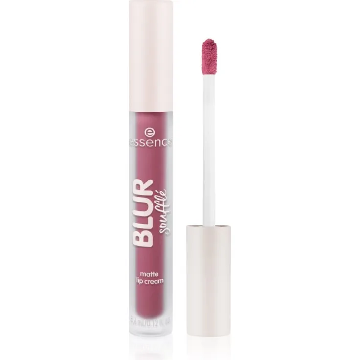 essence Blur Soufflé Matter Flüssig-Lippenstift, Farbton 05 Crush Hour, 3.6 ml, langanhaltende mattierende Farbe