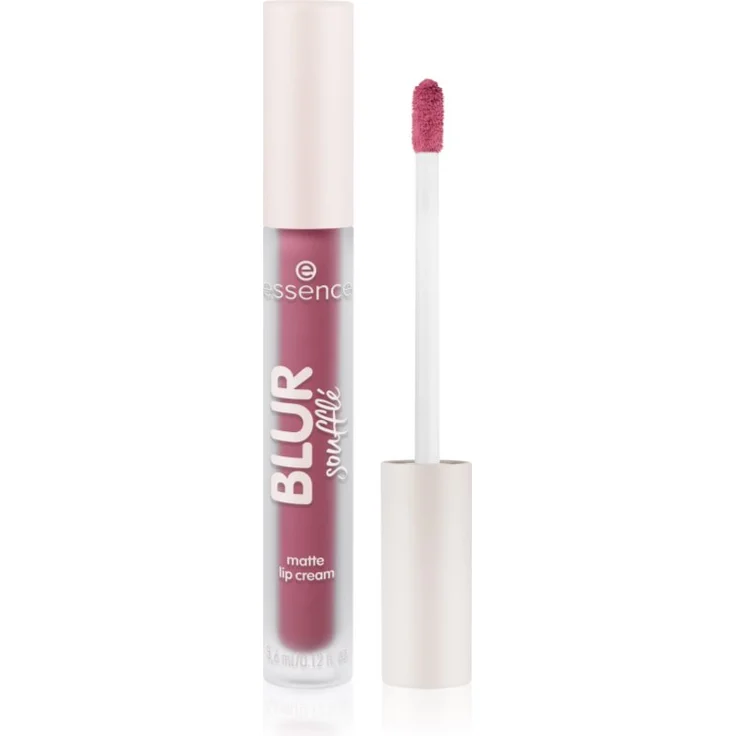 essence Blur Soufflé Matter Flüssig-Lippenstift, Farbton 05 Crush Hour, 3.6 ml, langanhaltende mattierende Farbe