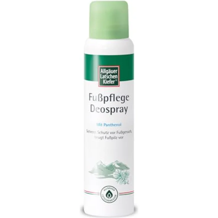 Dr. Theiss Naturwaren GmbH Latschenkiefer Fupflege Deospray, 100 ml, erfrischendes Fußpflege Deospray – Bild 2