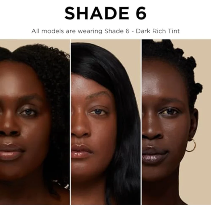 Sigma Beauty Skin Perfector Hydrating Tint, getönte Tagescreme mit Hyaluronsäure, Farbton 6, 33 ml, feuchtigkeitsspendend und natürlich deckend – Bild 4