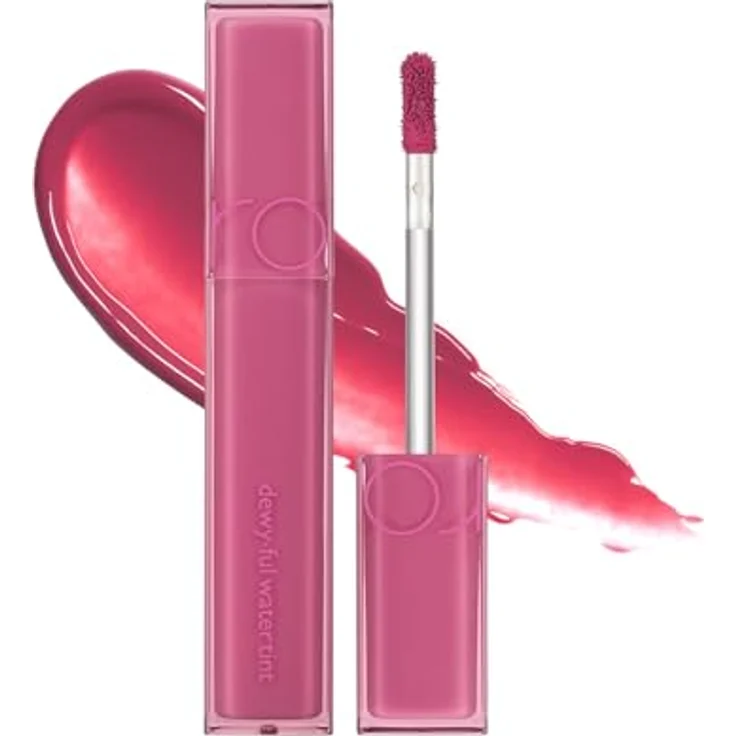 rom&nd Dewyful Water Tönung Lipgloss 5g, nicht klebende wasserbasierte Formel mit 4 Pflanzenextrakten, Farbe 06 THULIAN – Bild 1