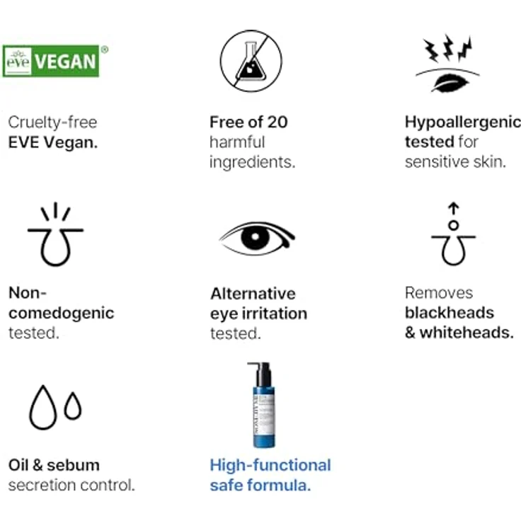 SOME BY MI Beta-Panthenol Gel-Reiniger - 4,05 Unzen, 120 ml - Hautbarriere-Wiederaufbau mit Beta-Sitosterol und Panthenol - Mildes tägliches Gesichtsreiniger Gel - Entfernt Talg und Mitesser - Fresh – Bild 5