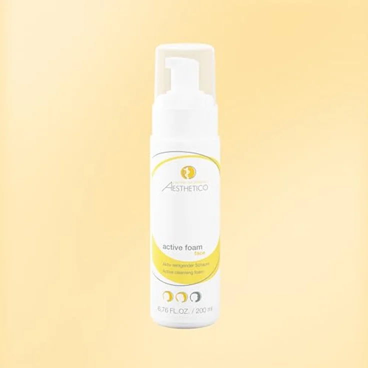 Aesthetico Active Foam Reinigungsschaum 200 ml, für Damen und Herren empfohlen – Bild 3