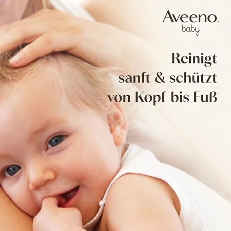 Aveeno Baby Daily Care Dusch- und Badgel für Kinder, 400 ml, sanfte Reinigung mit Hafer- und Kamillenextrakt, feuchtigkeitsspendend, beruhigend – Bild 2