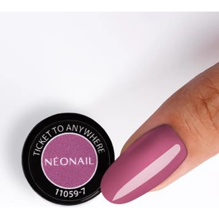 NÉONAIL UV Nagellack 7,2 ml - ROSA - TICKET TO ANYWHERE - Starke Pigmentierung, Langanhaltende Maniküre bis zu 21 Tage - UV Lack - Gel Nägel - Nageldesign - Shellack – Bild 3