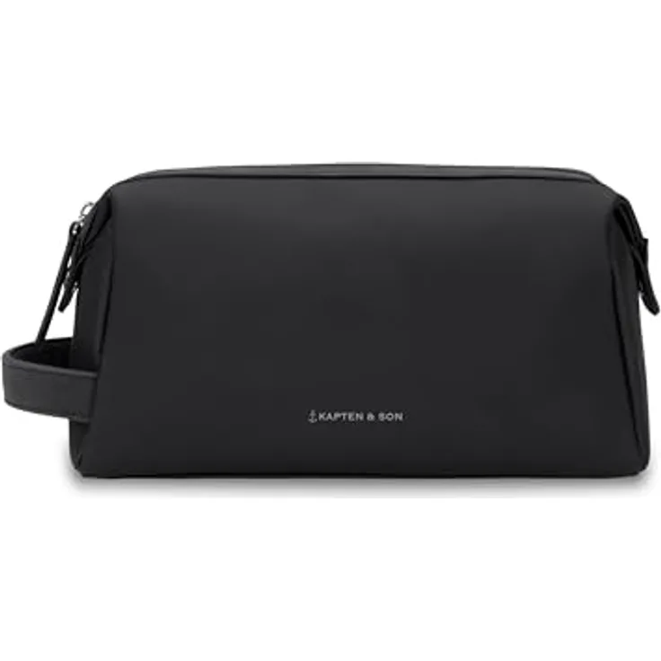 Kapten & Son Windsor Kulturbeutel, schwarz, 25 cm x 11.5 cm x 14 cm, 100% PET