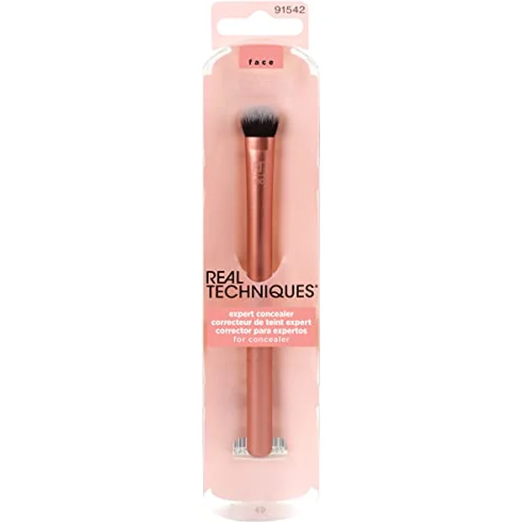Real Techniques Expert Concealer Brush Make-up Pinsel, Concealer, geeignet für Concealer, Dekorative Kosmetik Make-up Accessoires – Bild 2