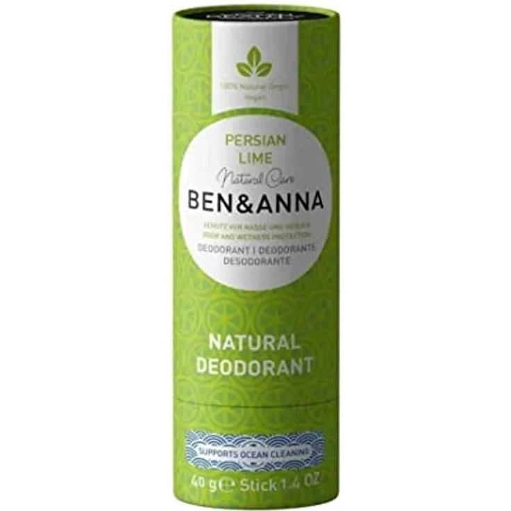Ben & Anna URBAN BLACK - Natürliches Deo-Stick für Herren und Damen | Vegan & Naturkosmetik | Nachhaltig in Papertube | Gegen starkes Schwitzen | Aluminiumfrei (40 g (1er Pack)) – Bild 2