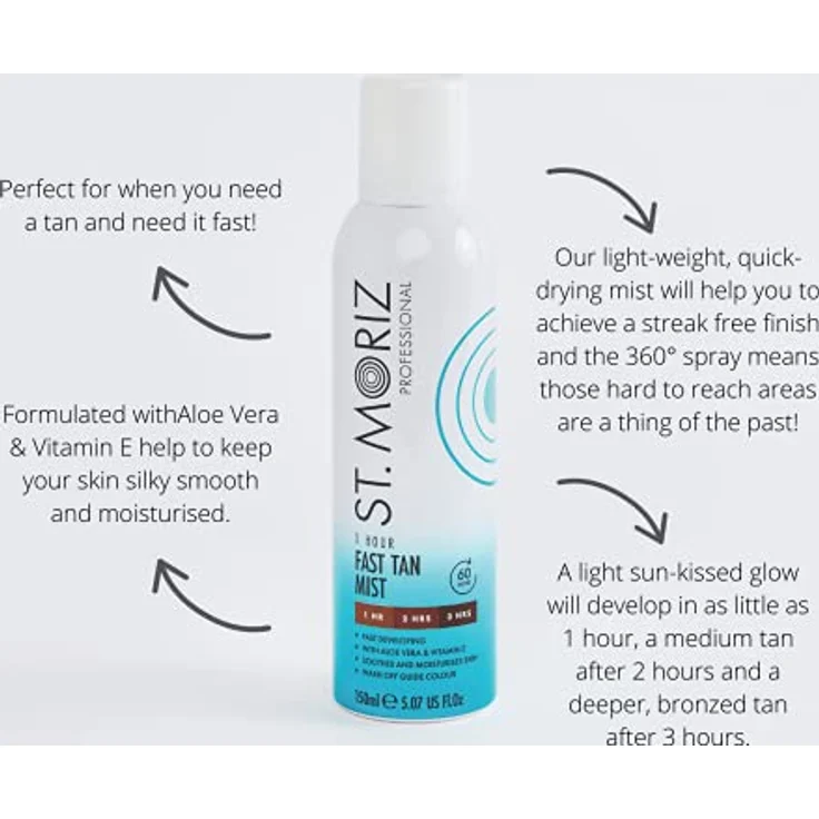 St. Moriz Professional Express Selbstbräunungs-Spray 150ml – Bild 2