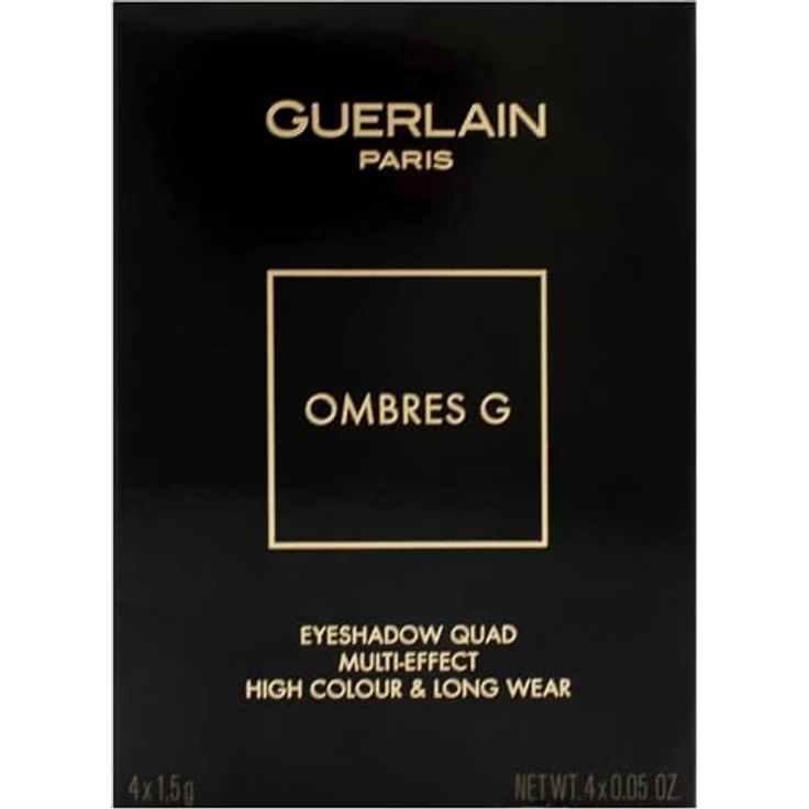 GUERLAIN Ombres G Eyeshadow Palette, 4 Farbtöne mit intensivem Satin, Matt, Metallic und Perlmutt, 6 g – Bild 7
