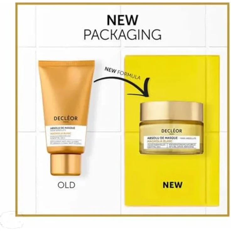 Decleor White Magnolia Mask, regenerierende Gesichtsmaske mit revitalisierendem Effekt, 50 ml – Bild 4