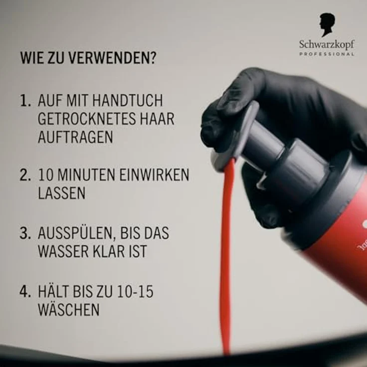 Schwarzkopf Professional CHROMA ID Bonding Color Mask  Semi Permanentes Farbsystem Farbmaske Pflegende Tönung Raw Cacao 250 ml – Bild 2
