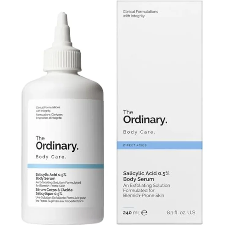 The Ordinary Salicylsäure 0,5% Body Serum, Ultra-leichtes und schnell absorbierendes Duschgel, 240 ml
