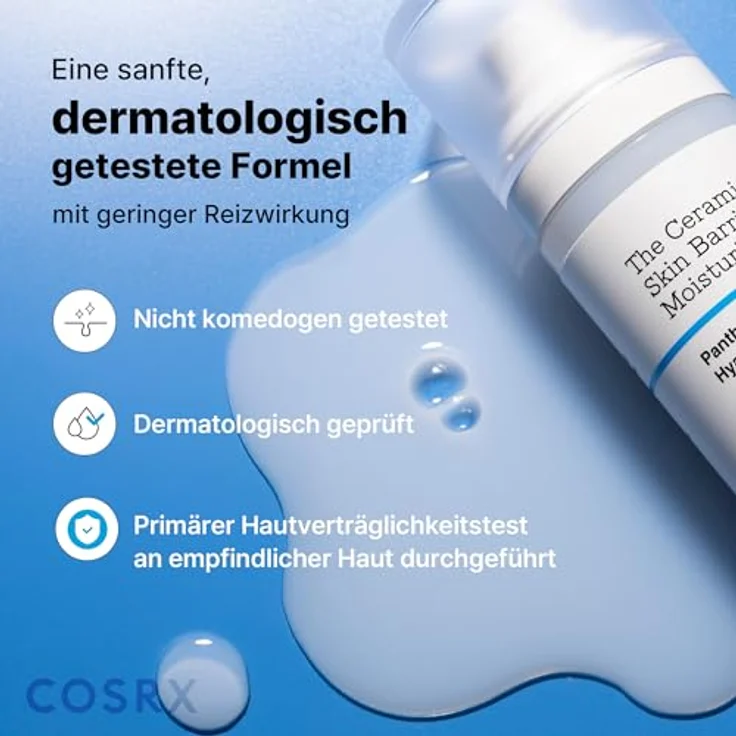COSRX Ceramide Skin Barrier Moisturizing Mist, Gesichtsspray 120 ml mit Panthenol & Hyaluronsäure für empfindliche Haut – Bild 5