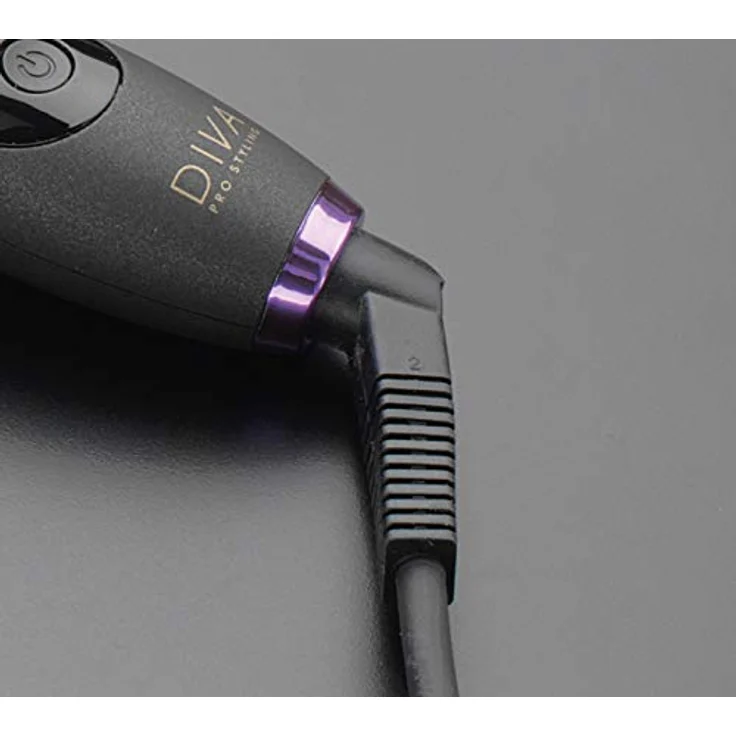 Diva Pro Styling Digital Tong 25mm - Lockenwickler-Lockenstab - automatische Abschaltfunktion, schwarz für voluminöse & glamouröse Locken – Bild 5