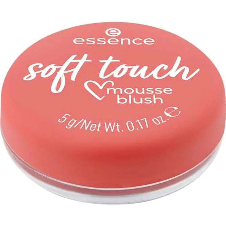 essence soft touch mousse blush, Rouge Nr. 30, Rot, mattes Finish, vegan, ölfrei, 1er Pack (5g) – Bild 2