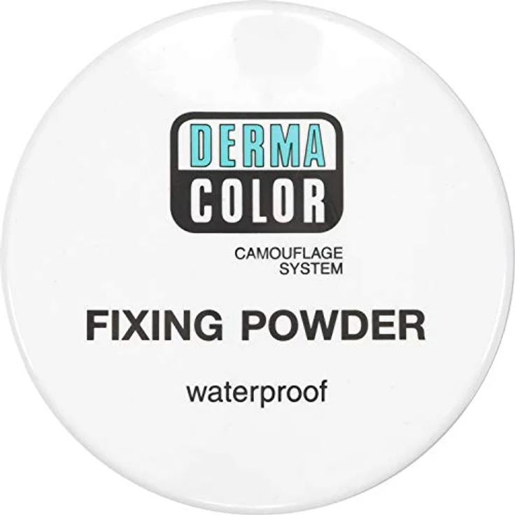 Dermacolor Fixing Powder P3, Fixierpuder 20 g für wasserfestes Finish, mattierend und wischfest – Bild 2