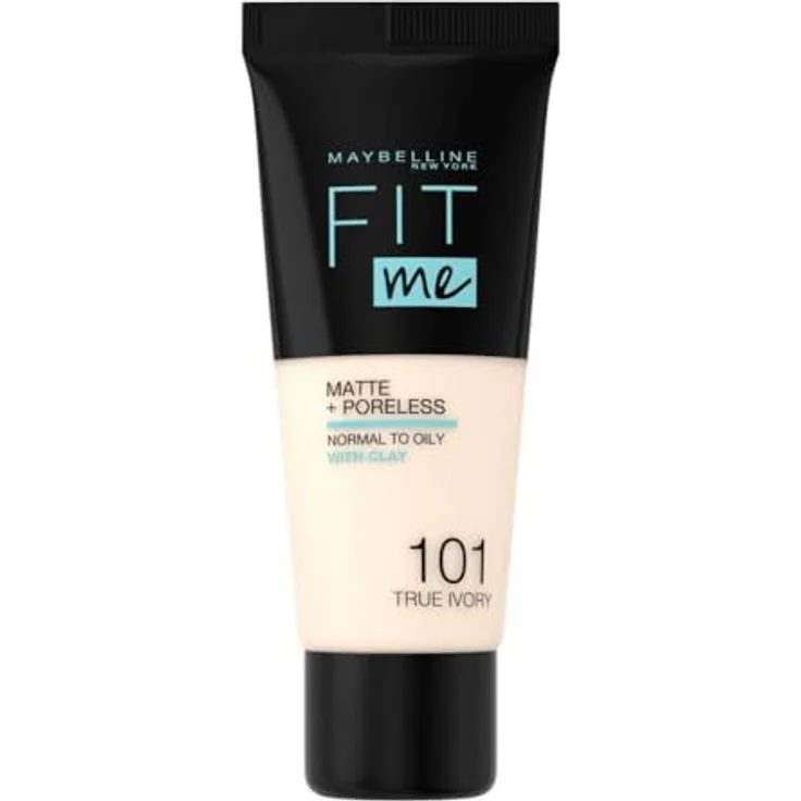 Maybelline Fit me! Matte + Poreless Make-up #101-true ivory 30 ml – Bild 2