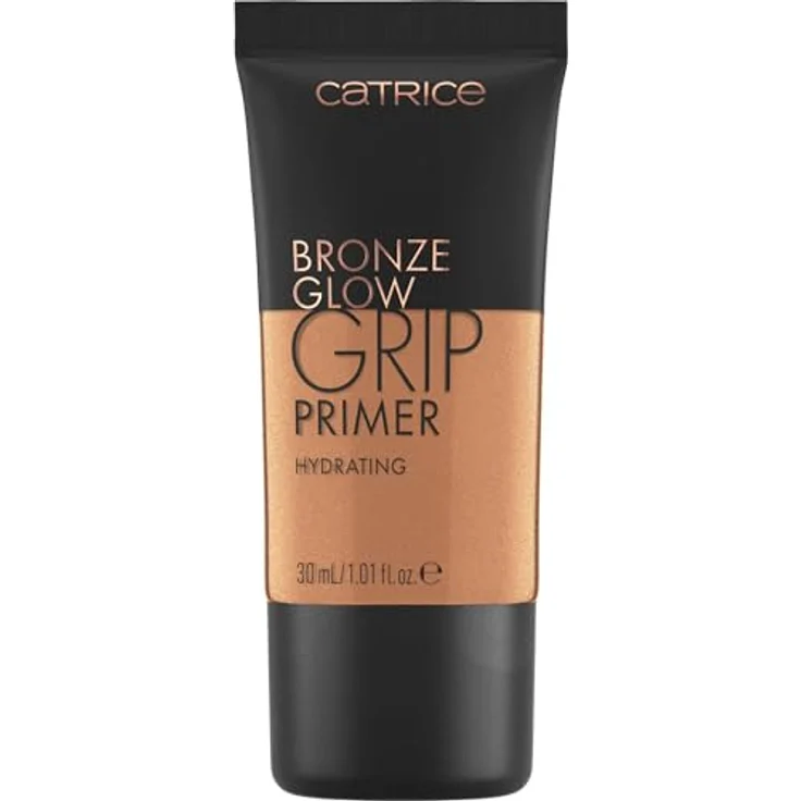 Catrice Bronze Glow Grip Primer, Make-up-Primer mit feuchtigkeitsspendender Hyaluronsäure, 30 ml, warmem Bronzeton – Bild 2