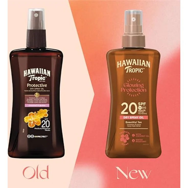 Hawaiian Tropic Protective Oil Dry Spray Oil LSF20 200 ml – Bild 2