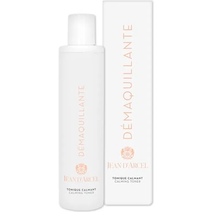 JEAN D'ARCEL DÉMAQUILLANTE tonique calmant – Beruhigender Anti-Rötungen-Toner für sensible Haut – Mit Centella Asiatica & Safran – Calming Toner – 200 ml