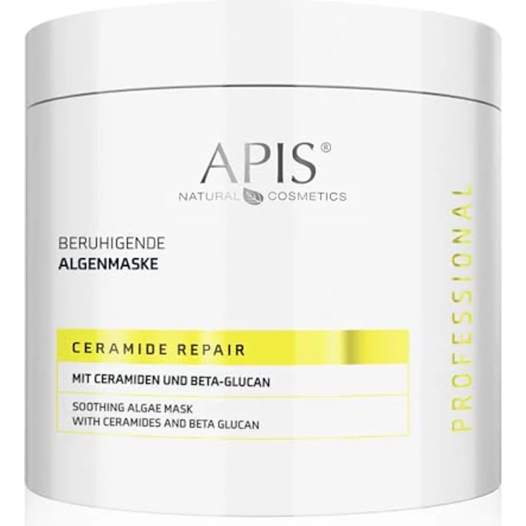 Apis Natural Cosmetics APIS Ceramide Repair Algenmaske 200 g – mit Ceramiden Typ 3 & 6-II, Beta-Glucan, für Regeneration, Feuchtigkeit und Beruhigung empfindlicher Haut – Bild 1