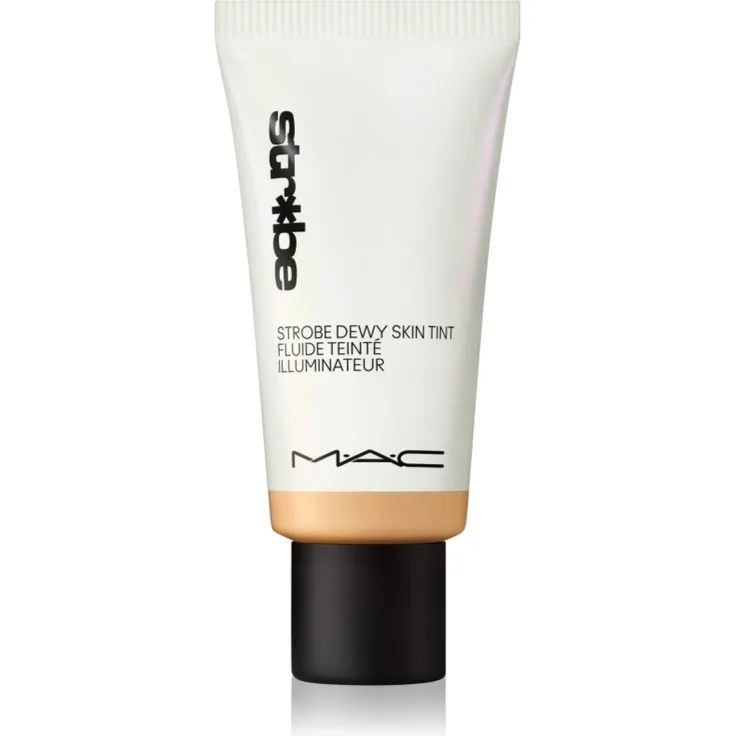 MAC Cosmetics Strobe Dewy Skin Tint, tönende Feuchtigkeitscreme mit natürlichem Finish, Farbton Light 3, 30 ml