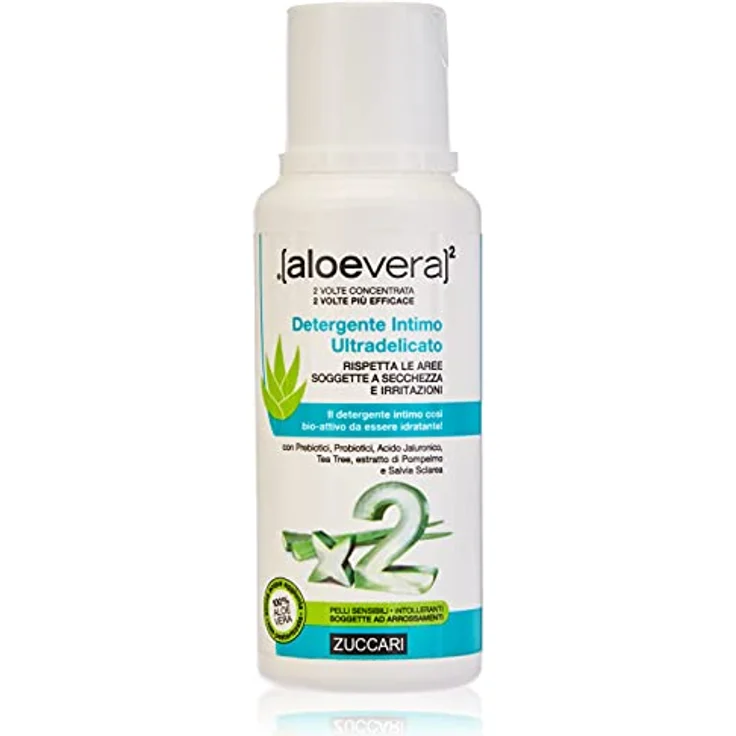ZUCCARI [aloevera]² - Ultrasanfte Intimwaschlotion, 1er Pack (1 x 250 ml) – Bild 1