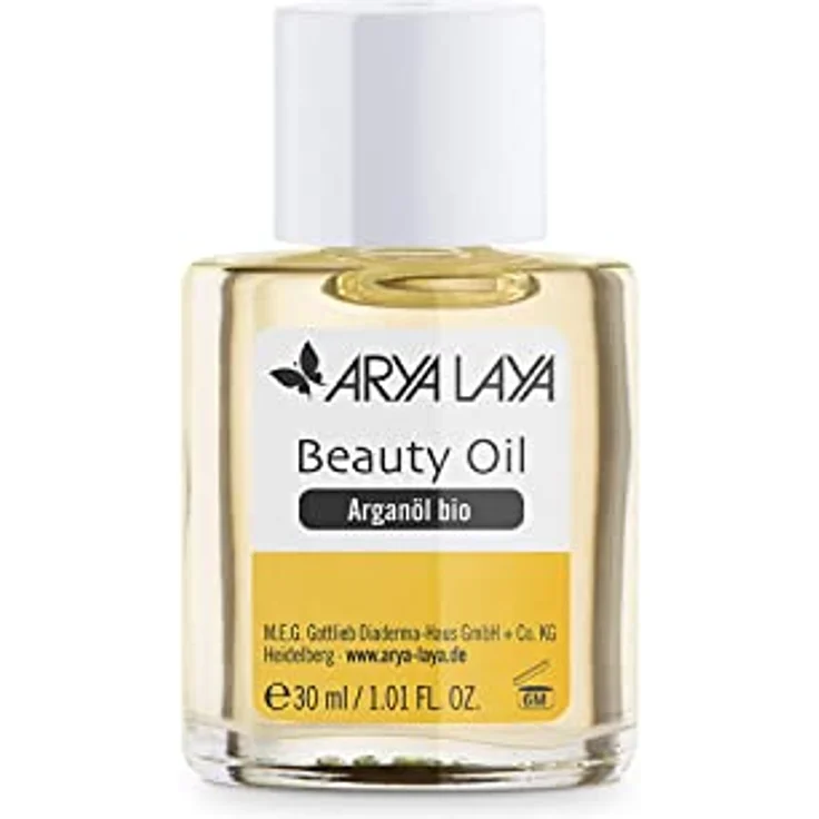 ARYA LAYA Beauty Oil Argan bio, 30 ml: Anti-Aging-Geheimnis für Ihre Haut, unterstützt die Zellerneuerung, schützt vor Feuchtigkeitsverlust, nährt & strafft, vegan – Bild 1
