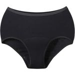Siegmund Inkontinenz Hipster Damen schwarz | Waschbare Unterwäsche für mehrmaligen Gebrauch | Größe XL | auslaufsicher bis 60ml