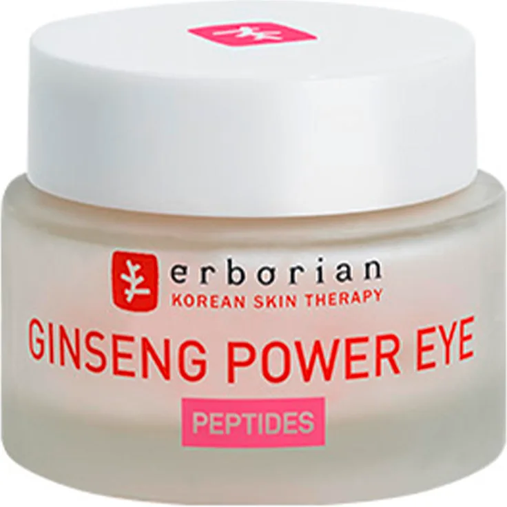Erborian Ginseng Power Eye, Augencreme mit hautglättendem Effekt, 15 ml