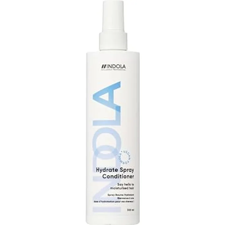 Indola Hydrate Spray Conditioner, feuchtigkeitsspendender Leave-in Conditioner, 300 ml, für glänzendes und geschmeidiges Haar