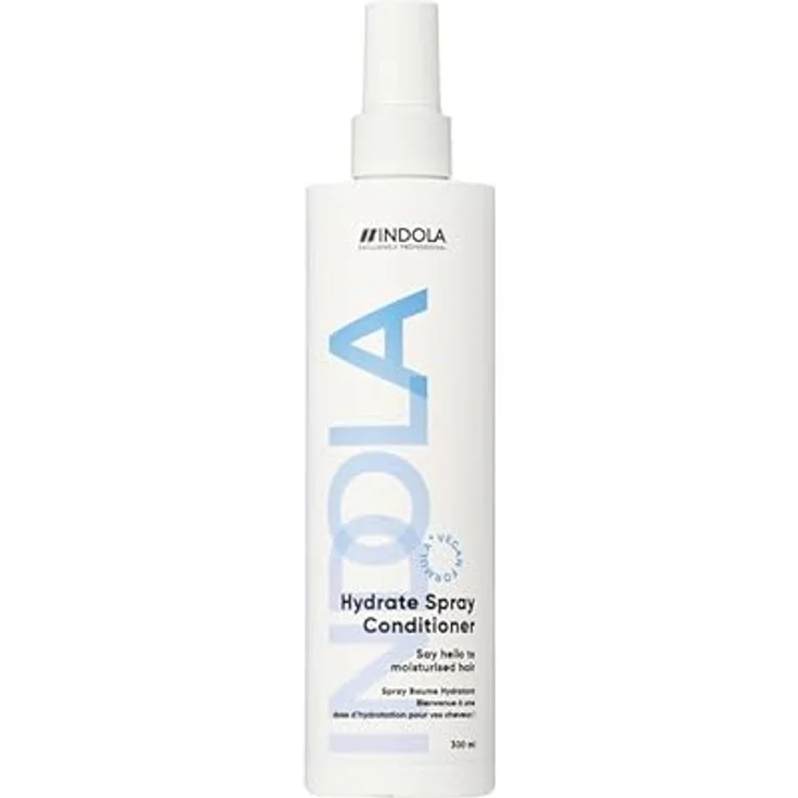 Indola Hydrate Spray Conditioner, feuchtigkeitsspendender Leave-in Conditioner, 300 ml, für glänzendes und geschmeidiges Haar – Bild 1