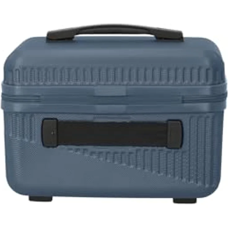 Travelite Beautycase Hartschale Handgepäck, Bali, Kosmetikkoffer mit Organizer- und Aufsteckfunktion, 36 cm, 17 Liter, Blau – Bild 4