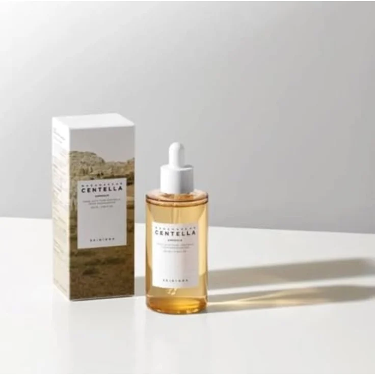 SKIN1004 Madagascar Centella Ampoule 100 ml, Gesichtsserum zur Hautreparatur und Feuchtigkeitsregulierung – Bild 3