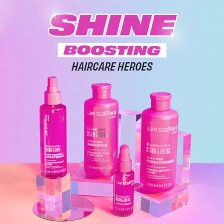 Lee Stafford Illuminate & Shine Smoothing Shampoo, sanftes Glanz-Shampoo für strahlende Geschmeidigkeit, 250 ml – Bild 7