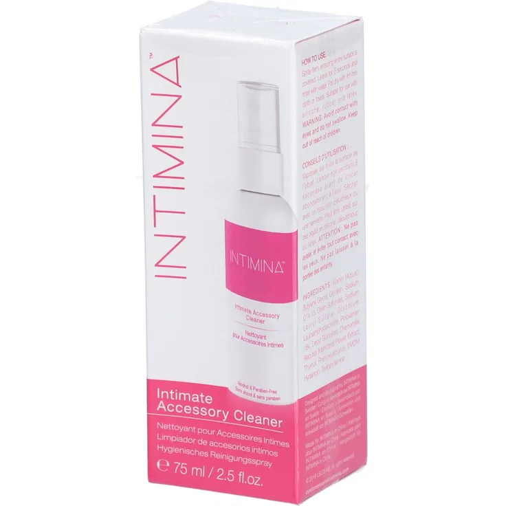 Intimina Reinigungsspray für Intimprodukte, alkoholfrei, 75 ml