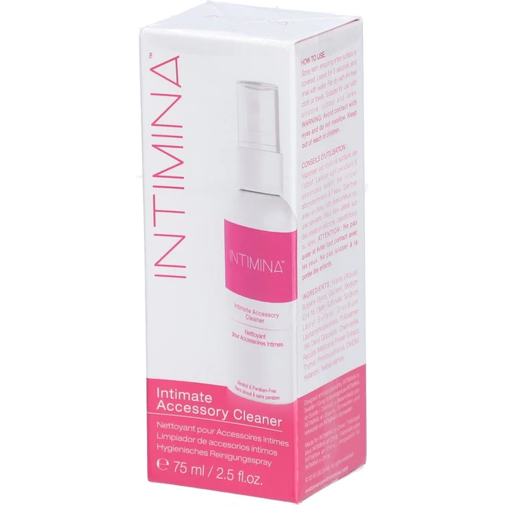 Intimina Reinigungsspray für Intimprodukte, alkoholfrei, 75 ml