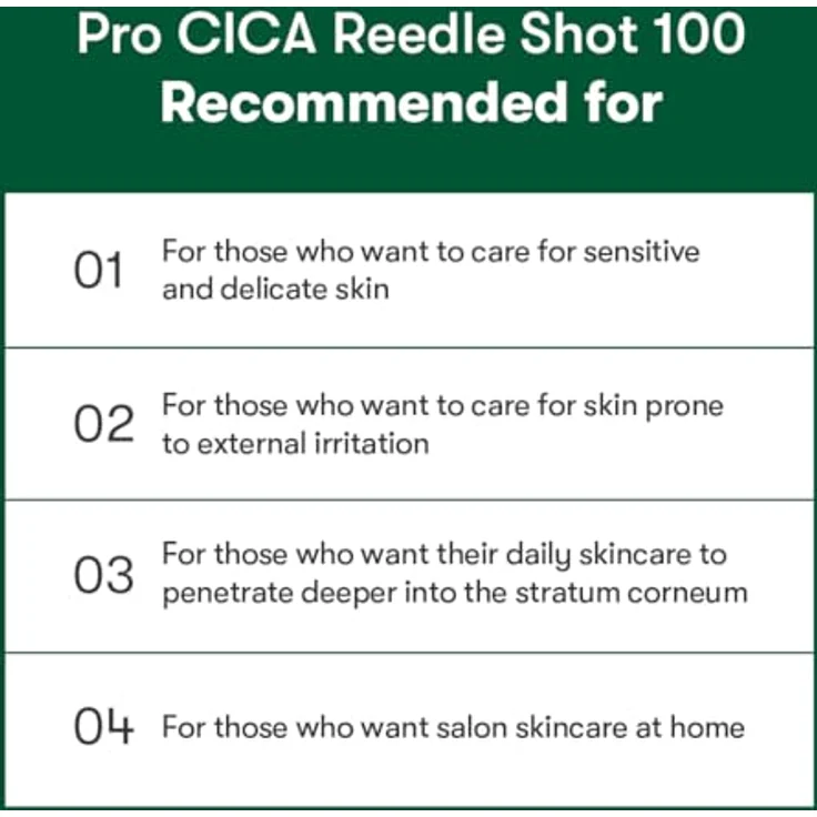 VT Cosmetics Pro Cica Gesichtsserum mit 100% Centella Asiatica, Microneedling-Technologie, 50 ml – Bild 9
