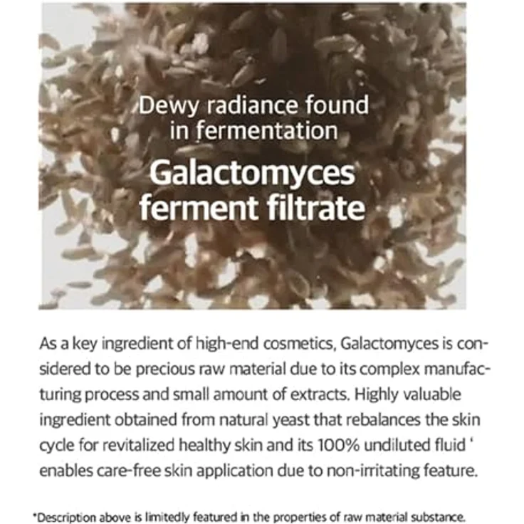 mixsoon Galactomyces Toner Pad, 100 ml Gesichtsserum mit fermentierten Zutaten, feuchtigkeitsspendend und hautregenerierend – Bild 6