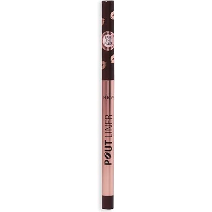 Revolution Pout Bomb Plumping Lip Liner, aufpolsternder Lipliner in Jelly Berry Mauve, 0,2 g – Bild 7