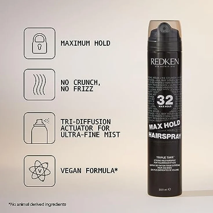 Redken Max Hold Haarspray 32 - 300 ml – Bild 3