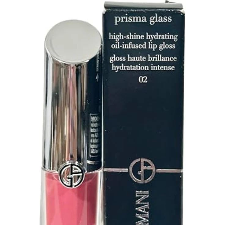 Armani Prisma Glass Lipgloss, 3,5 ml, 24h Feuchtigkeit, voluminöser Effekt, angenehme Textur – Bild 3