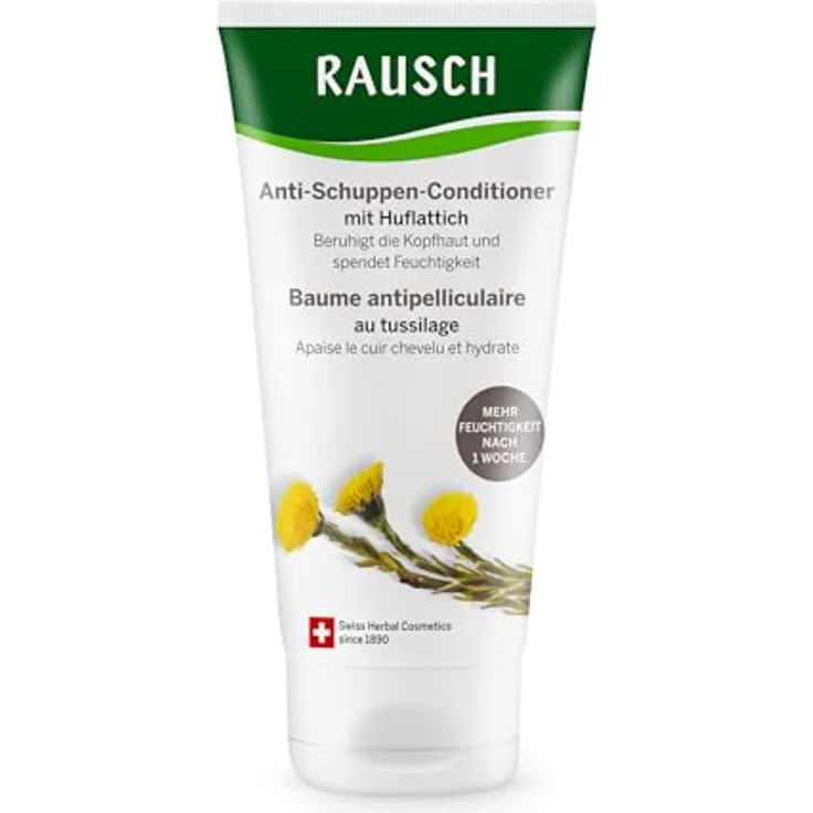 Rausch Anti-Schuppen-Conditioner mit Huflattich, 150 ml - Effektive Schuppenbekämpfung und Pflege für gesundes Haar