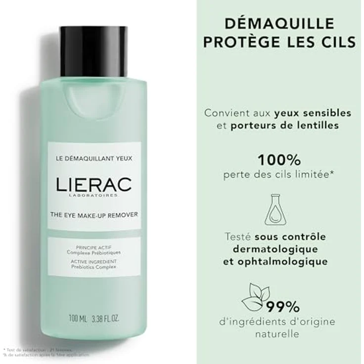 LIERAC Le Démaquillant Yeux, 100 ml – Bild 3
