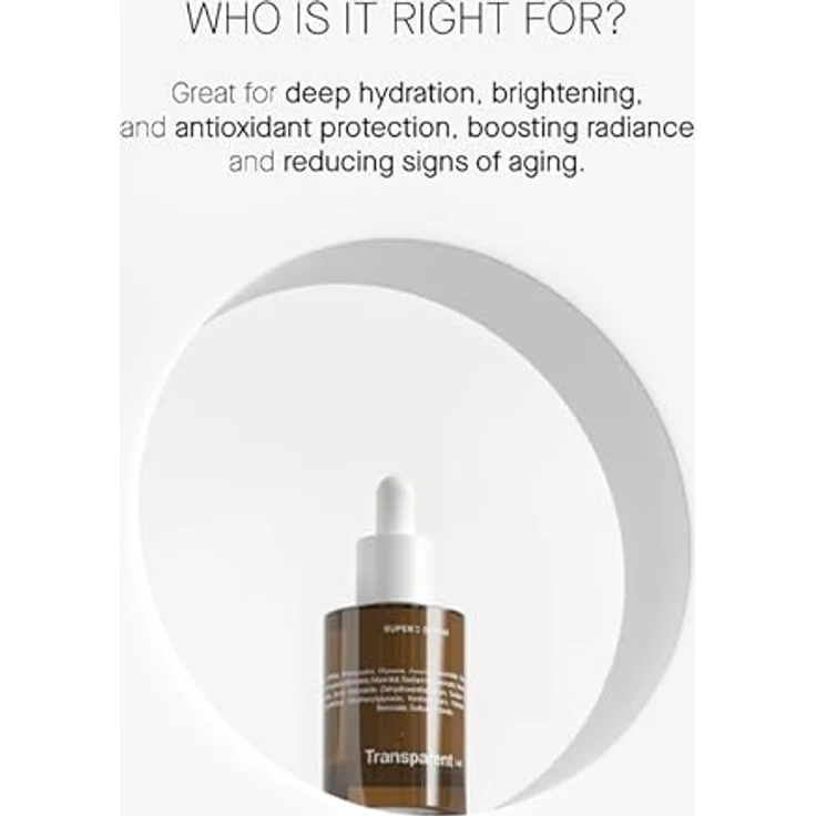 Transparent Lab Super C Serum, Anti-Aging Gesichtsserum mit Vitamin C, Hyaluronsäure und Ellagsäure, 30 ml – Bild 5