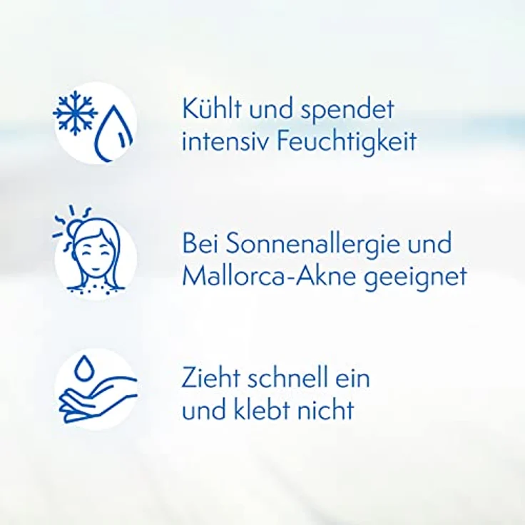 Ladival Allergische Haut Après Sun Gel – Parfümfreies After Sun Gel für Allergiker – feuchtigkeitsspendend und kühlend – ohne Farb- und Konservierungsstoffe – 200 ml – Bild 3